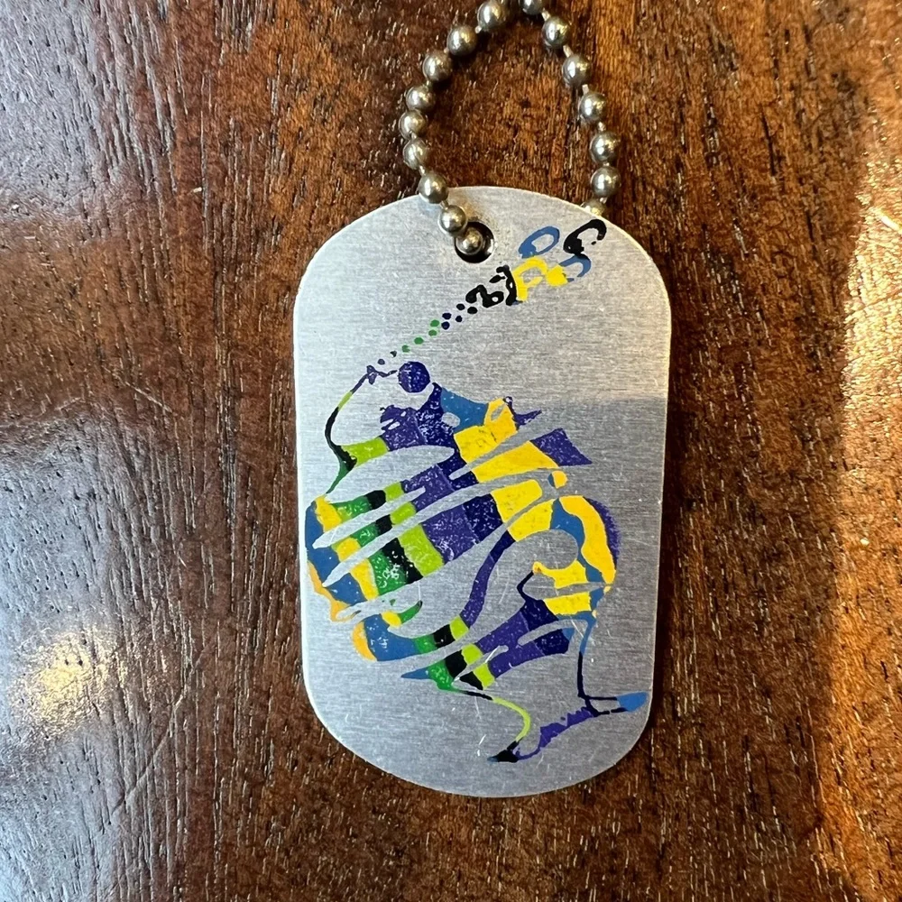 Phish dog tag necklace